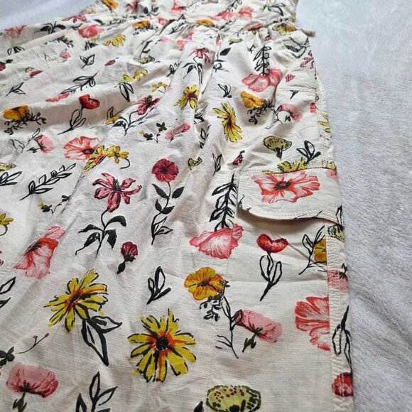 New L Anthropologie x Daily Practice relaxed halter floral midi dress - Picture 5 of 10